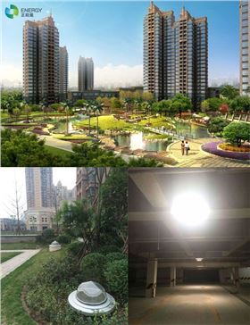 遂寧南濱帝景地下車庫(kù)應(yīng)用導(dǎo)光筒