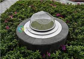 擁有專利技術的鉆石型采光罩