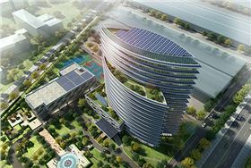 珠海興業(yè)集團能源大廈導光管照明