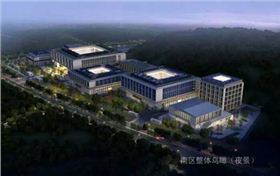 南方電網南區(qū)整體鳥瞰夜景圖