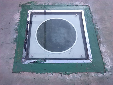 平板形采光器節(jié)點(diǎn)圖-導(dǎo)光管采光系統(tǒng)