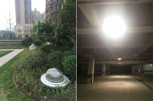 陽(yáng)光照明車(chē)庫(kù)應(yīng)用
