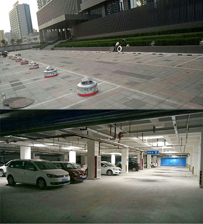 地下車庫自然光照明設備