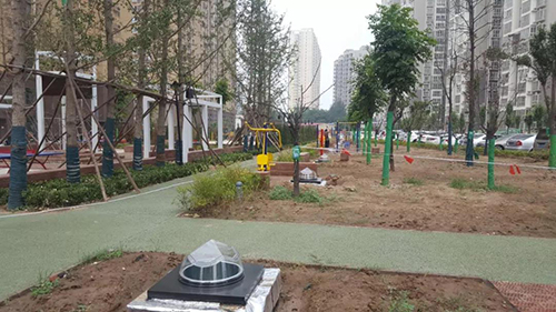 西安火車站安置樓——正能量無(wú)電照明項(xiàng)目